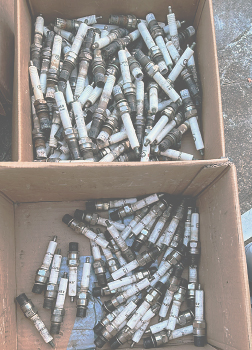 Used spark plug